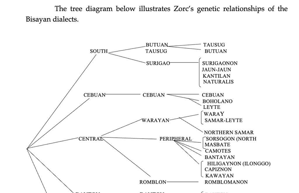 The initiative follows a journal published in the University of the Philippines-Diliman Journals Online, illustrating the Bisayan dialects’ genetic relationships.